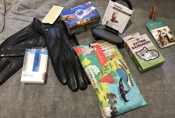 travel goodies from santa