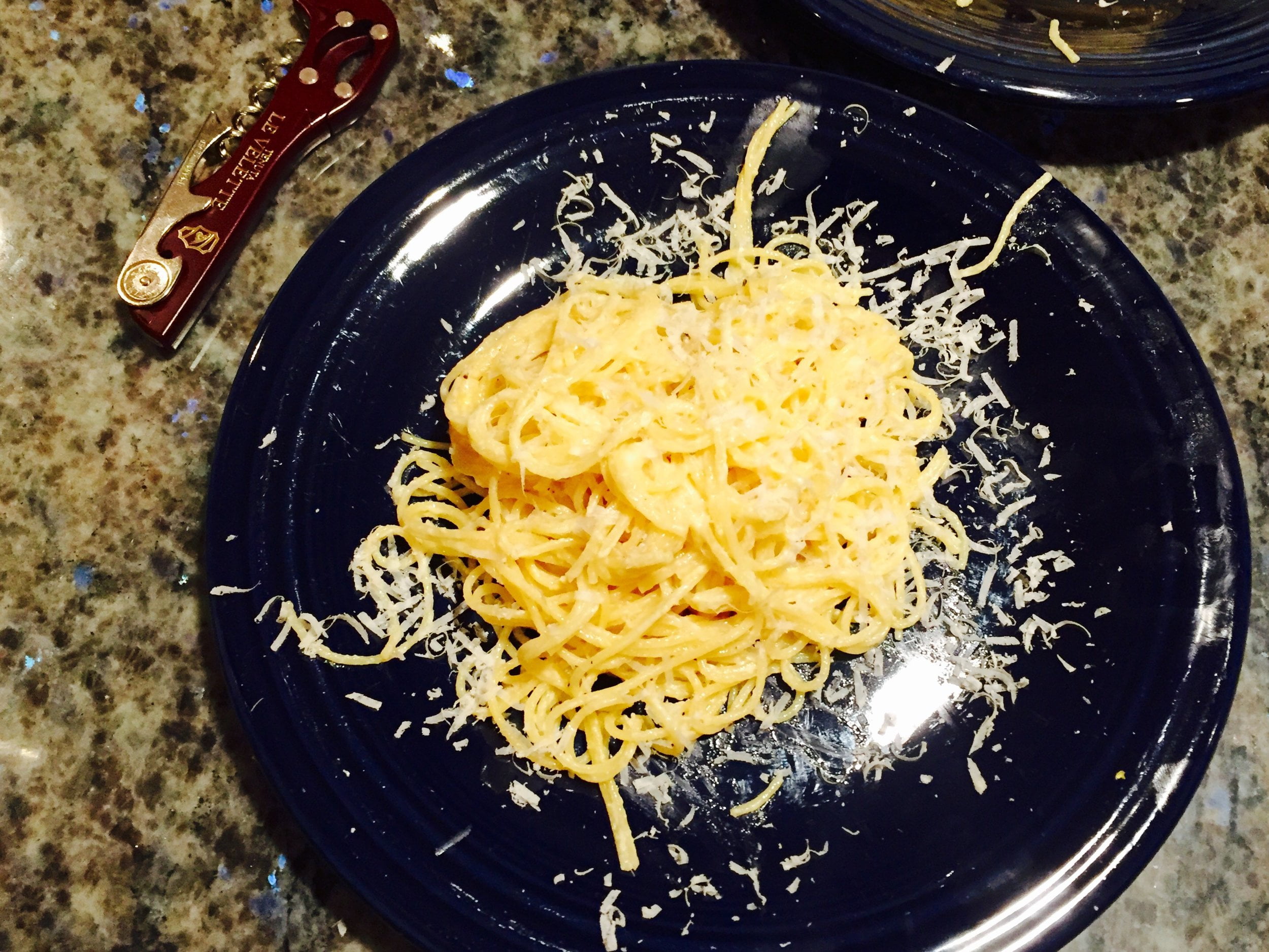 Lemon Cream Fettucini, Travel Dreams on a Plate