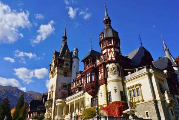 historic sites in romania peles castle