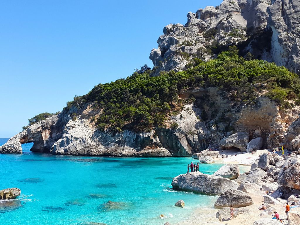 Cala Goloritzé beach sardinia italy