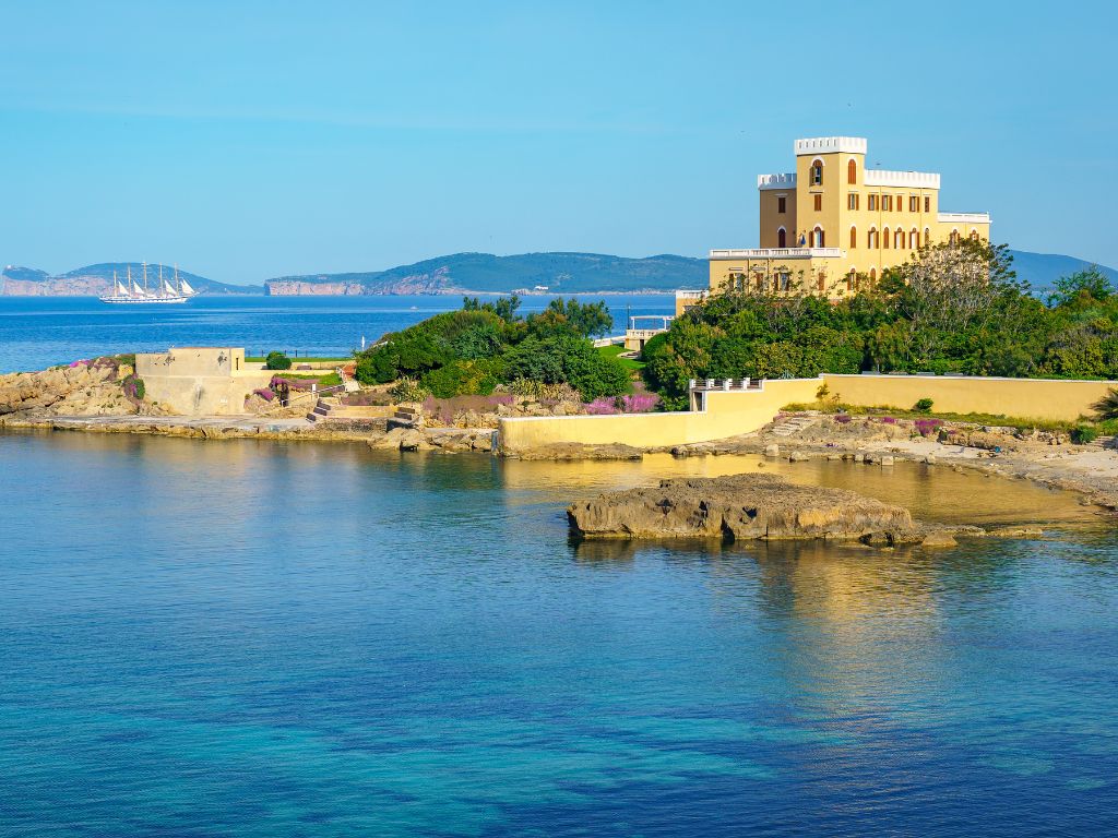 alghero beach las tronas