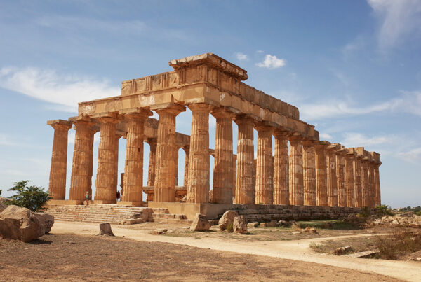 selinunte ancient greek temples in sicily