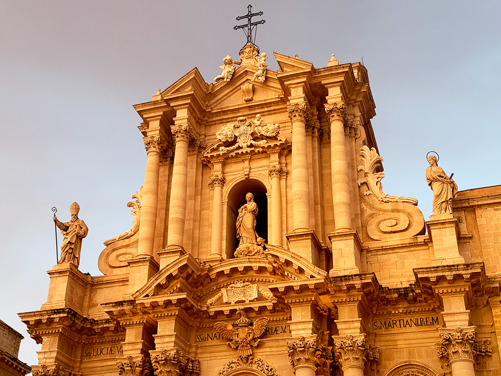 ortigia duomo facade