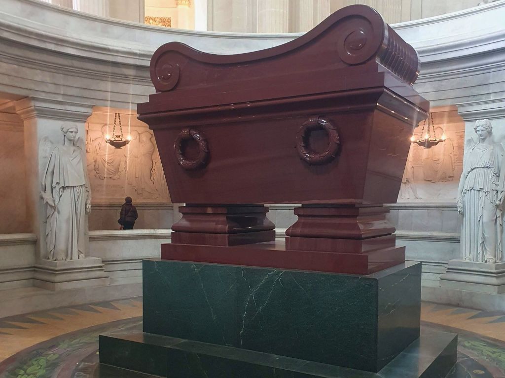 napoleons tomb in the church of the hotel des invalides in paris