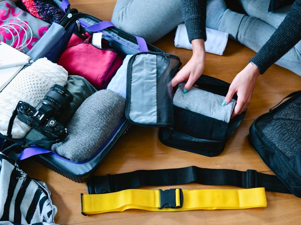 top packing tips using packing cubes to organize luggae