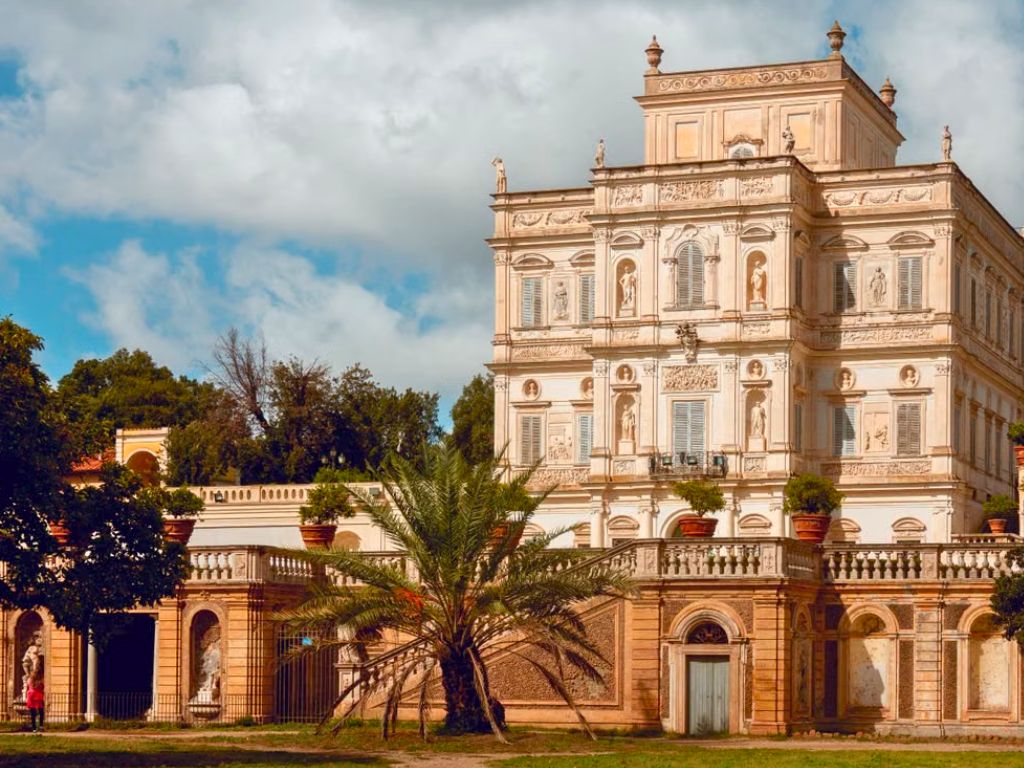 villa doria pamphili and garden